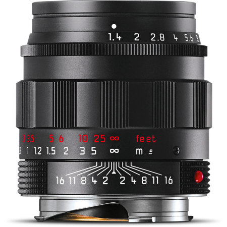 Leica Summilux-M 50mm f/1.4 ASPH. Lens (Black-Chrome Edition) With 6 Bit
