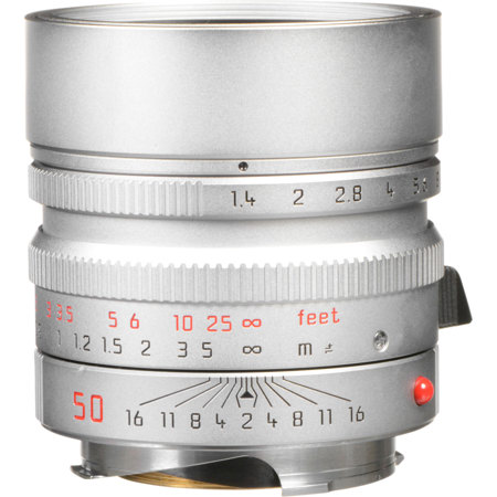 Leica 50mm f/1.4 Summilux-M Aspherical Lens, Made in Portugal, Silver
