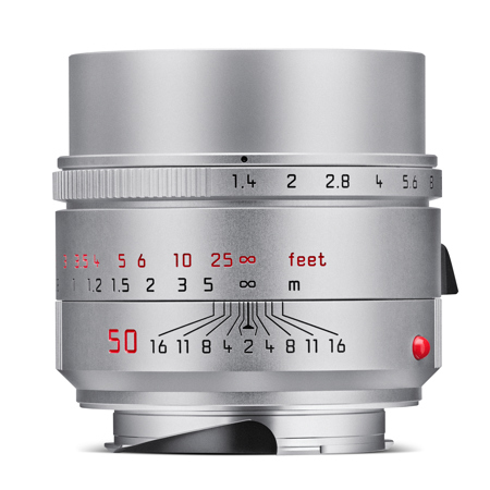 Leica 50mm f/1.4 Summilux-M ASPH Lens, Silver