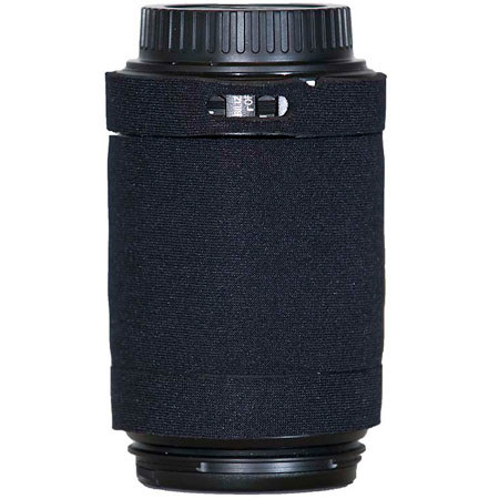 LensCoat Lens Cover for Canon 55-250mm f/4-5.6 IS AF Lens, Black