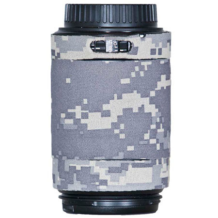 LensCoat Lens Cover for Canon 55-250mm f/4-5.6 IS AF Lens, Digital Camo