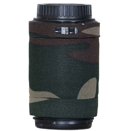 LensCoat LC55250ISFG Canon 55-250mm Lens Cover, Green