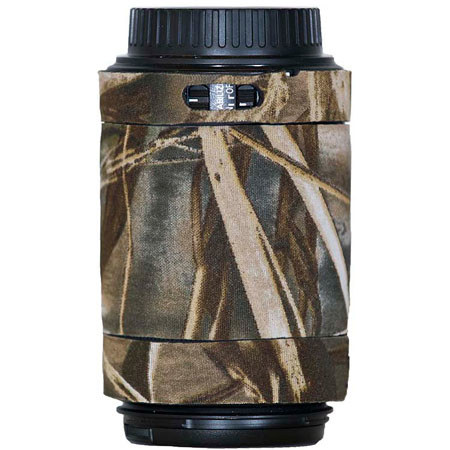 LensCoat Lens Cover for Canon 55-250mm f/4-5.6 IS AF Lens, Realtree Max4 HD