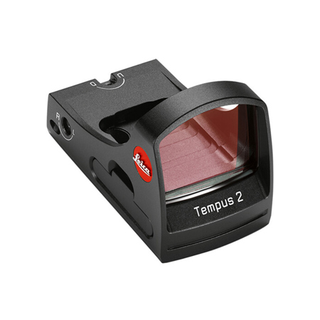 Leica Tempus 2 ASPH 2.5 MOA Red Dot Reflex Sight w/Picatinny Mount, Matte Black