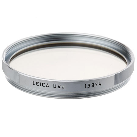 Leica 13374 55E Ultra Violet Silver Mount (UV) Filter
