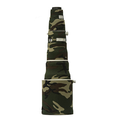 LensCoat Lens Cover for Canon 600mm f/4 IS II Lens, Forest Green Camo