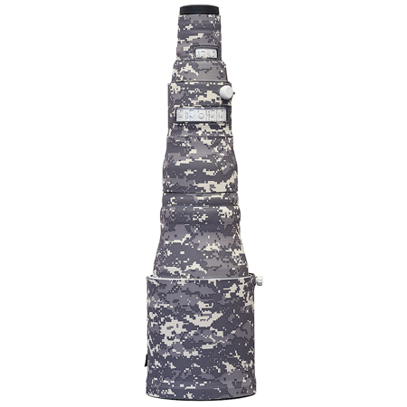 LensCoat Lens Cover for Canon RF 600mm f/4L IS Lens, Digital Camo