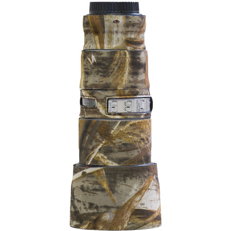 LensCoat Lens Cover for Canon 70-200mm f/4 IS II Lens, Realtree Max5