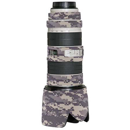 LensCoat LC70200DC Canon 70-200mm Lens Cover, Army DC