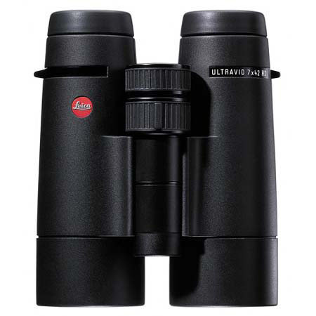 7x42 Ultravid HD, Water Proof Roof Prism Binocular with Black Rubber Armor, with 8 Degree Angle of View, U.S.A.
