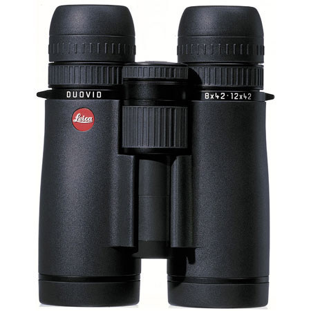 Leica 8+12x42 Duovid Dual Magnification Roof Prism Binocular, 6.9 Deg. Ang View