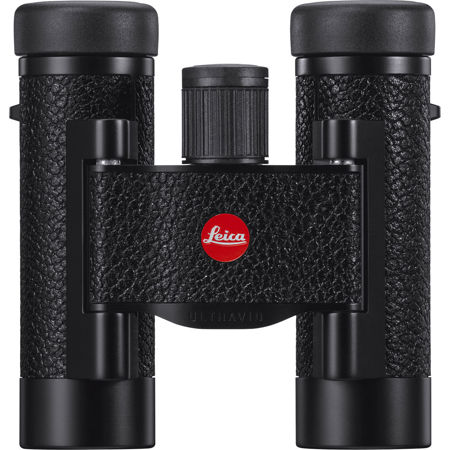 Leica 8x20 Ultravid Blackline Water Proof Roof Prism Binocular with 6.5 Degree Angle of View, Black