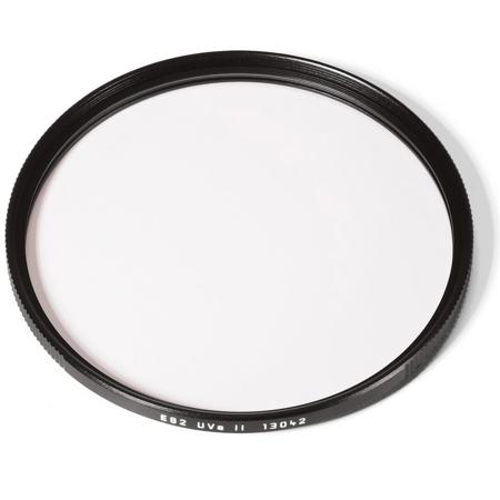 Leica E82 82mm UVa II Glass Filter, Black