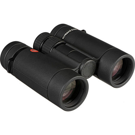 Leica 8x32 Ultravid Hd-Plus Roof Prism Binocular, 7.7 Deg Angle of View, Black