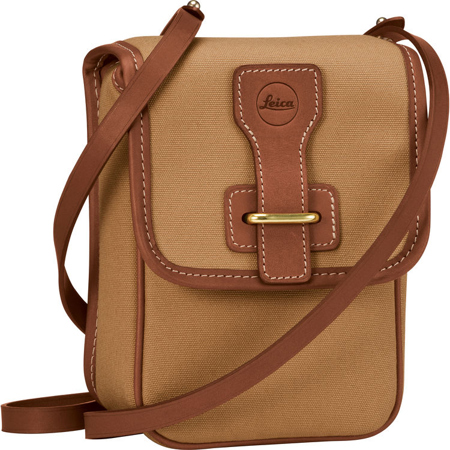 Leica Aneas Bag for Binocular with 42mm Lens, Light Brown