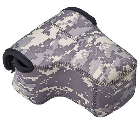 LensCoat Neoprene BodyBag Compact with Lens - Army Digital Camo