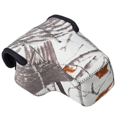 LensCoat Neoprene BodyBag Compact with Lens - Realtree Snow