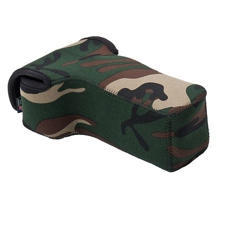 LensCoat BodyBag Compact Telephoto, Forest Green Camo