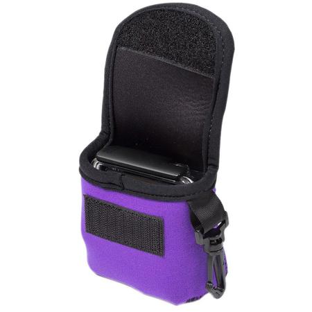 LensCoat BodyBag for GoPro Hero4/3+/3 Cameras with Waterproof Housing, Purple