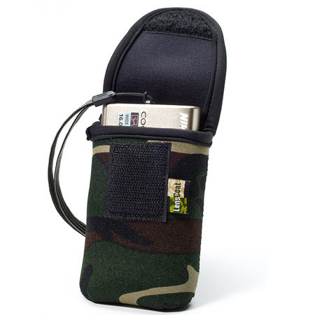 LensCoat BodyBag PS Camera Protector, Forest Green Camo