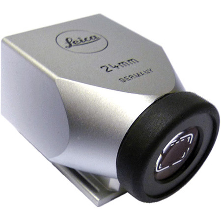 Leica 12027 Brightline Finder M for 24mm M Lens, Silver