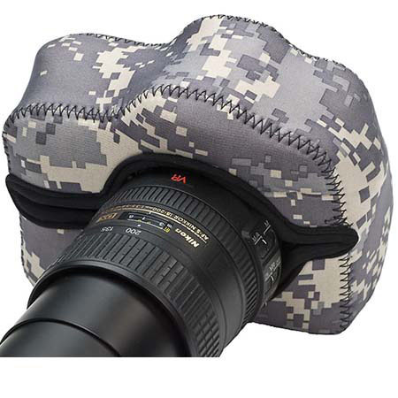 LensCoat LCBGAD Soft Neoprene BodyGuard for Camera Army