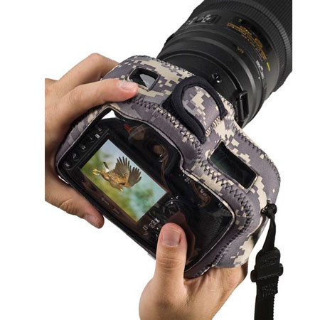 LensCoat BodyGuard CB (Clear Back), Digital Camo