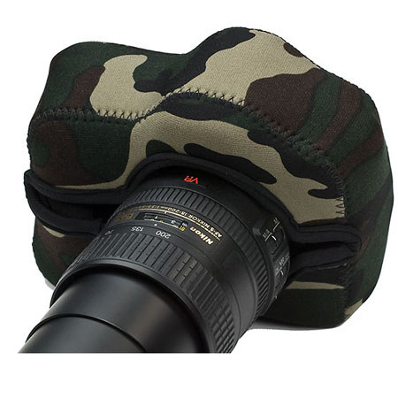 LensCoat BodyGuard for Canon/Nikon, Forest Green Camo