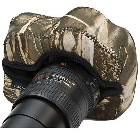 LensCoat Soft Neoprene BodyGuard for SLR Camera, Realtree Max4