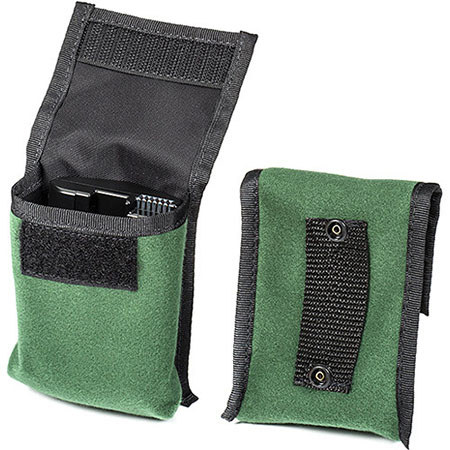 LensCoat Battery Pouch for 1+1 Pro DSLR , 2 Pack, Green