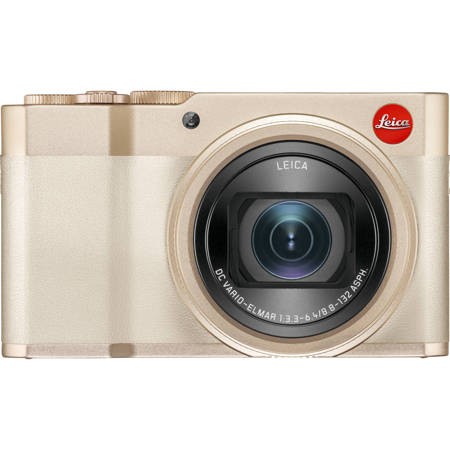 Leica C-Lux Point & Shoot Digital Camera, Light Gold - Open Box