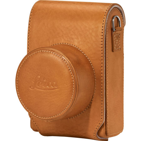 Leica Case with Carrying Strap for D-Lux 7 Camera, Brown 19555