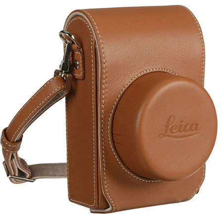 Leica Leather Camera Jacket Case for D-Lux Typ 109 Digital Camera, Cognac