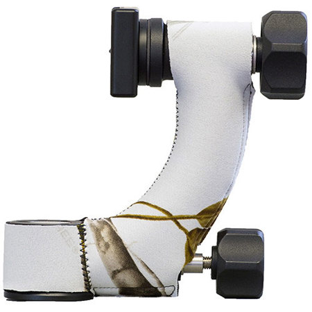 LensCoat Neoprene Cover for Induro GHB1 Gimbal Head, Realtree AP Snow
