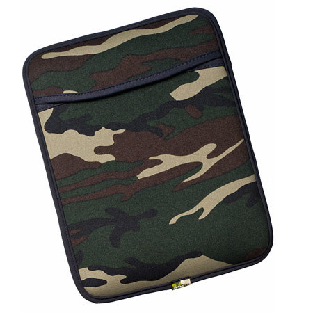 LensCoat iPad and iPad 2 Neoprene Sleeve, Forest Green Camo