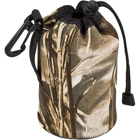 LensCoat LCLPLMWM4 Neoprene Lenspouch Bag, Medium Max4