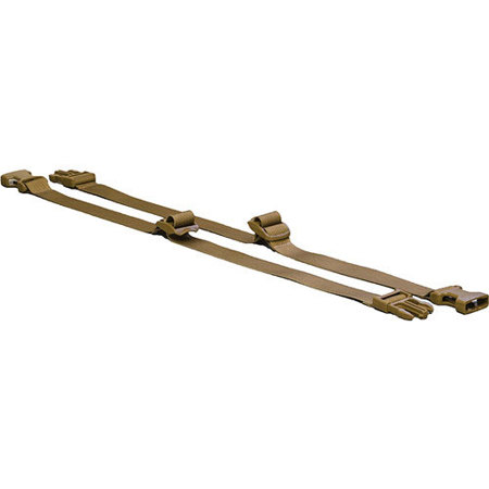 LensCoat Securing Straps for Xpandble 3X/4X Lens Bags, Set of 2, Coyote Brown