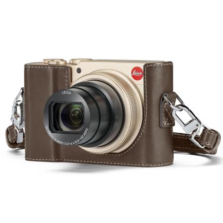 Leica Leather Protector Case for C-Lux Digital Camera, Taupe