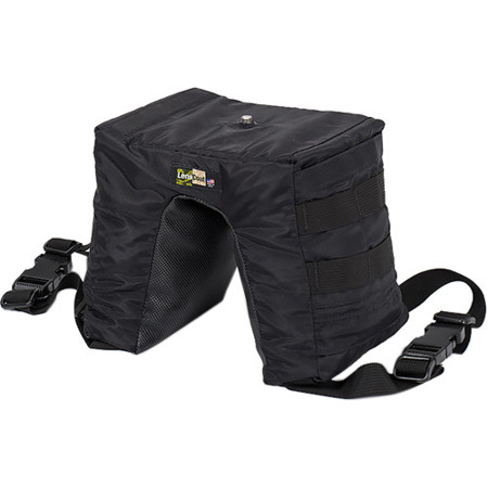 LensCoat LensSack Pro Jr Bean Bag Camera Support, Black