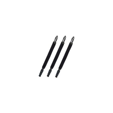 LensCoat LegCoat Wraps (set of 3) f/Gitzo Series 4 & 5 (37-43.2mm Diam.) 10" BLACK