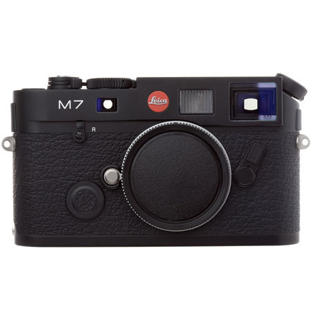 Leica M7 0.72 35mm Rangefinder Camera Body, 50mm f/2 Lens, Black, USA