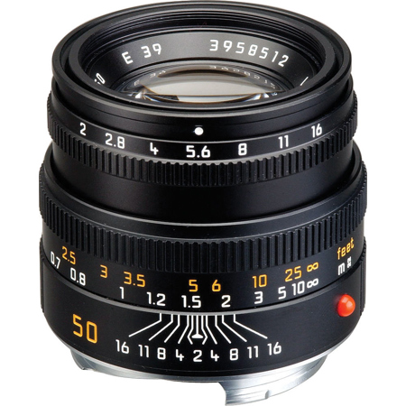 Leica M7 0.72 35mm Rangefinder Camera Body, 50mm f/2 Lens, Black, USA