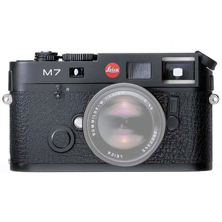 Leica M7 0.85 35mm Rangefinder Camera Body Black With 0.85 viewfinder magnification