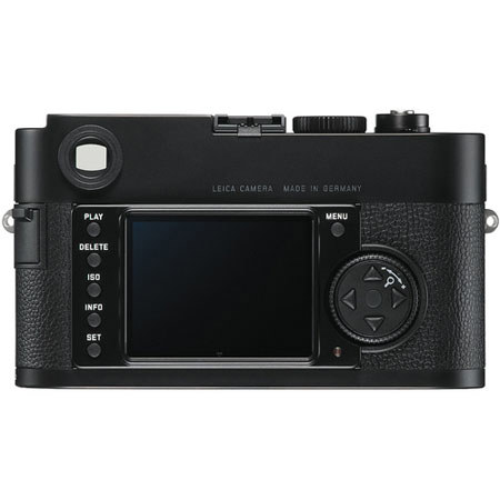 Leica M Monochrom Digital Rangefinder Camera Body, 18mp, Black & White Image Sensor - Black