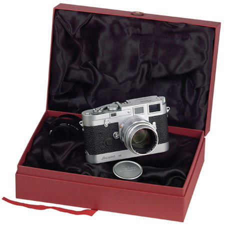 Leica MP 3 0.72 LHSA Special Edition Silver Chrome Compact 35mm Rangefinder Camera Set with 0.72x Viewfinder Magnification - USA