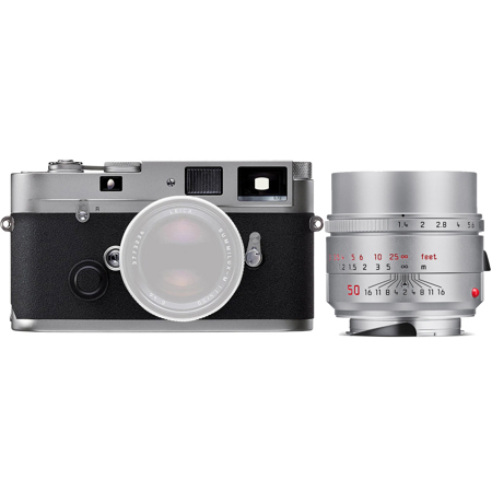 Leica MP 0.72 35mm Film Rangefinder Camera, w/50mm f/1.4 Summilux-M Lens, Silver
