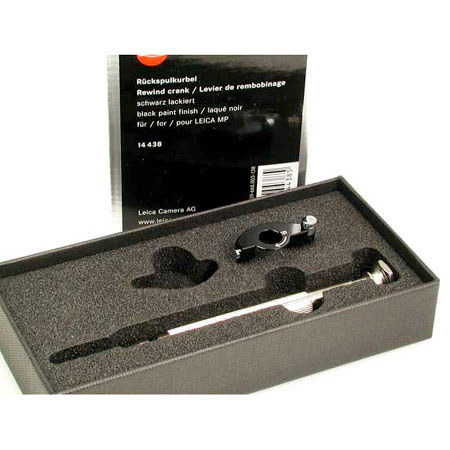 Leica M Rewind Crank, Black for MP Rangefinder Camera Body #14438