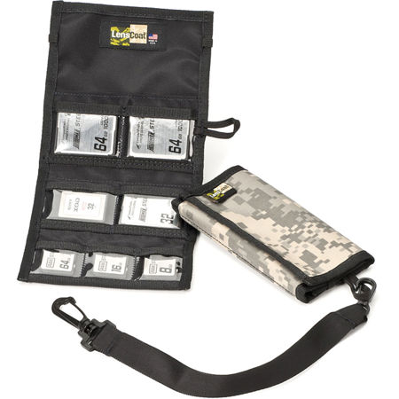 LensCoat Combo 43 Memory Wallet, Digital Camo