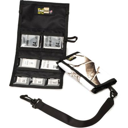 LensCoat Combo 43 Memory Wallet, Realtree AP Snow