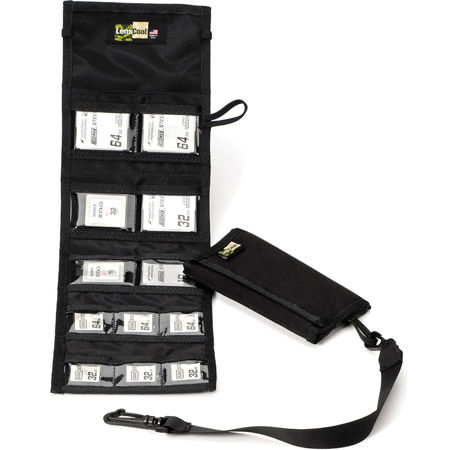 LensCoat Combo 66 Memory Wallet, Black